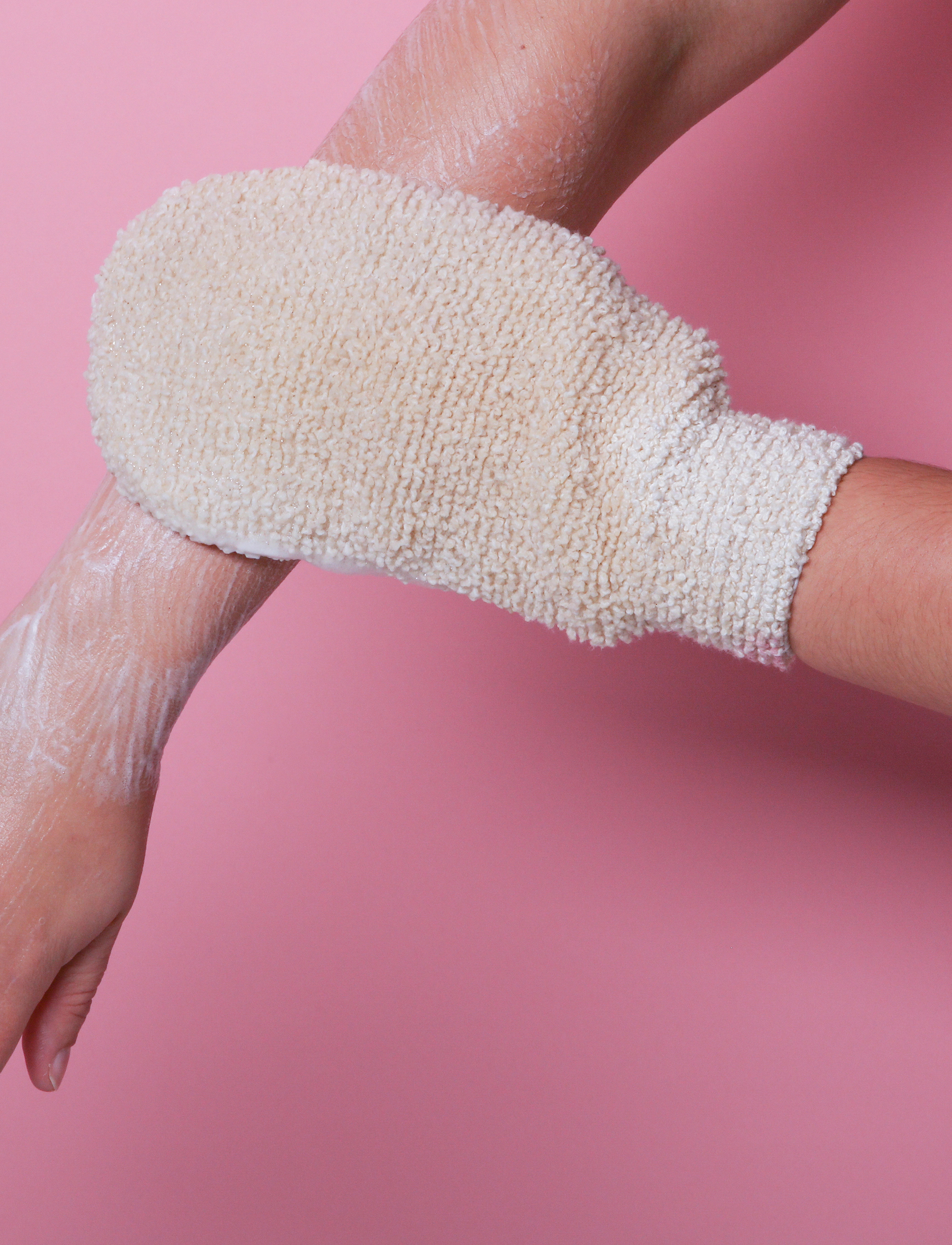 Stylpro Stylpro Bath Wash Mitt, One Size, Nude, Krop > Scrub Og Eksfolierende Midler, Dame