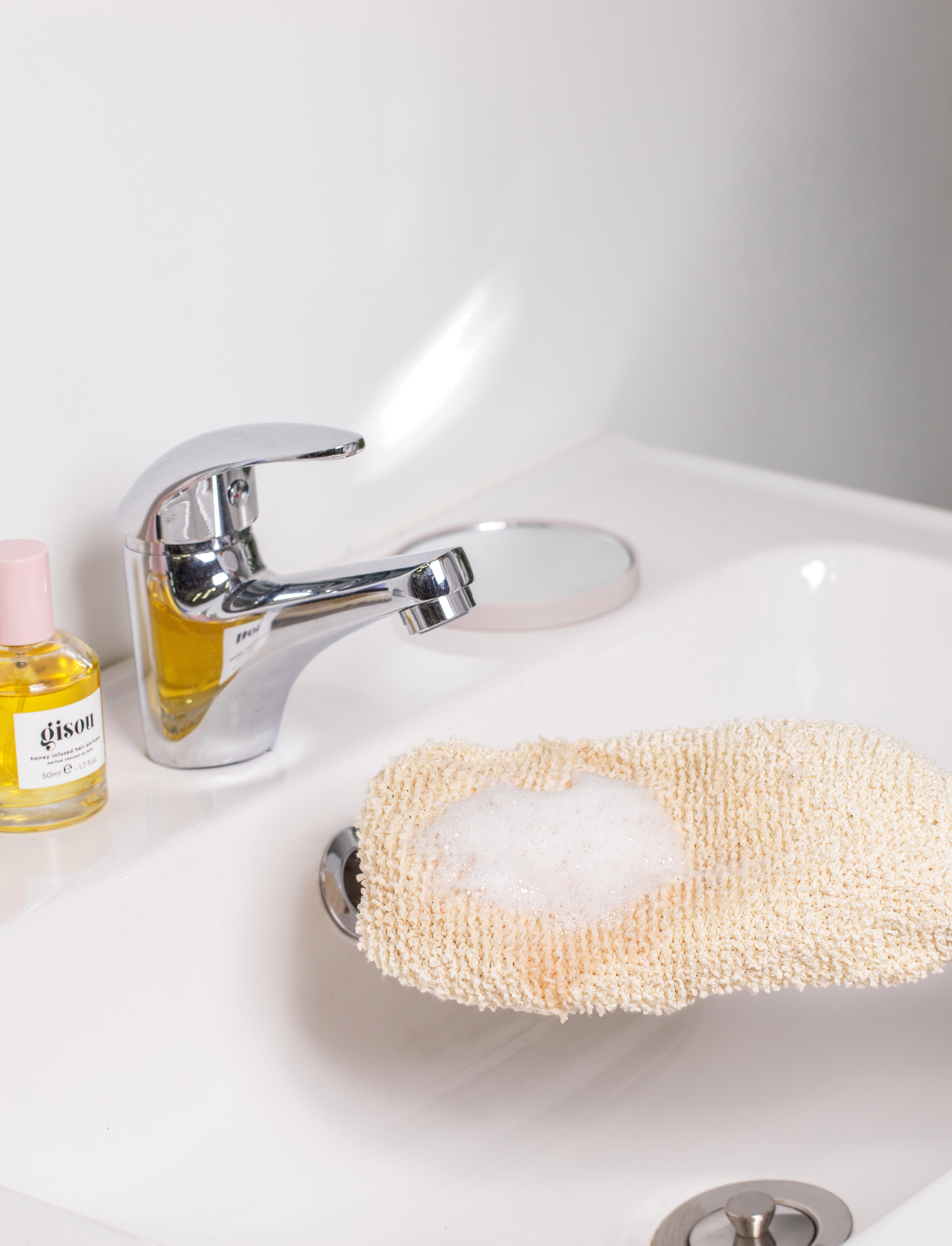 Stylpro - Stylpro Bath Wash Mitt - kroppsskrubb - natural - 5