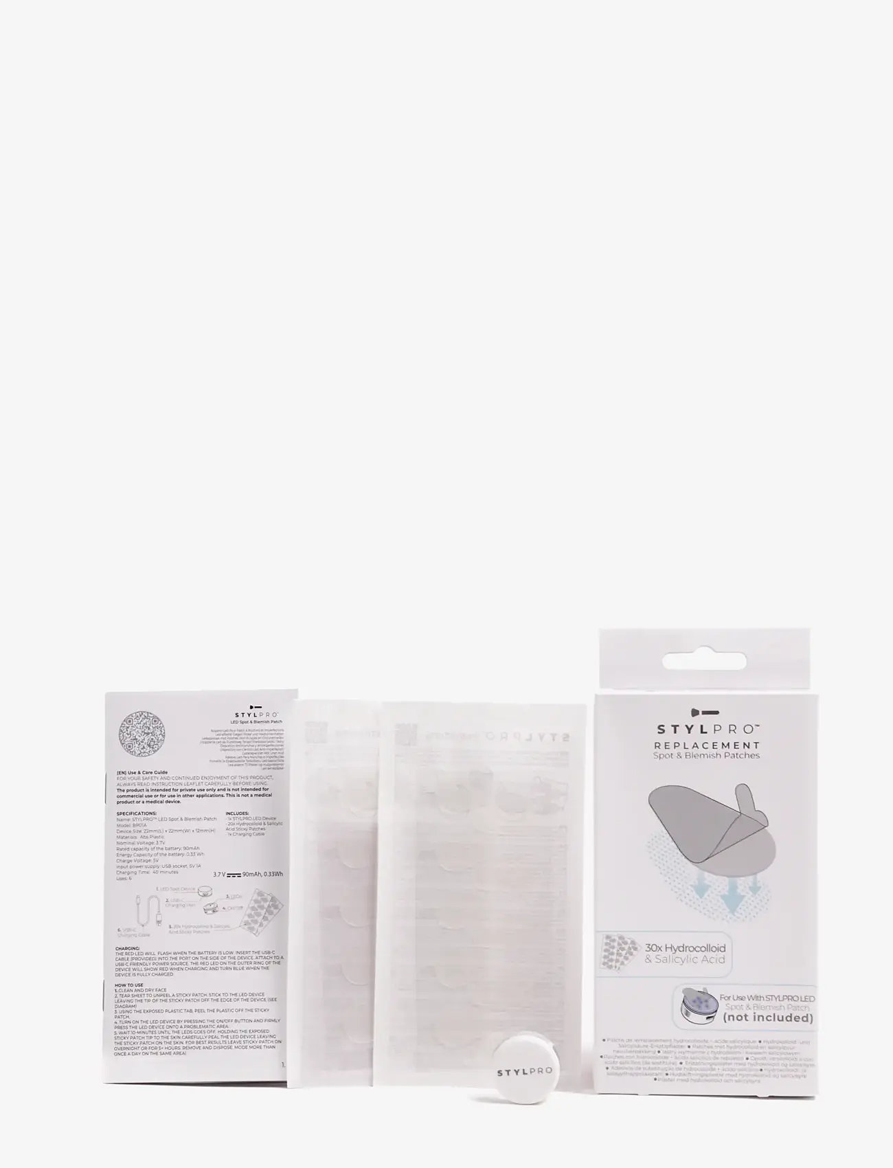 Stylpro - STYLPRO LED Spot & Blemish Patch - beauty tech - white - 2