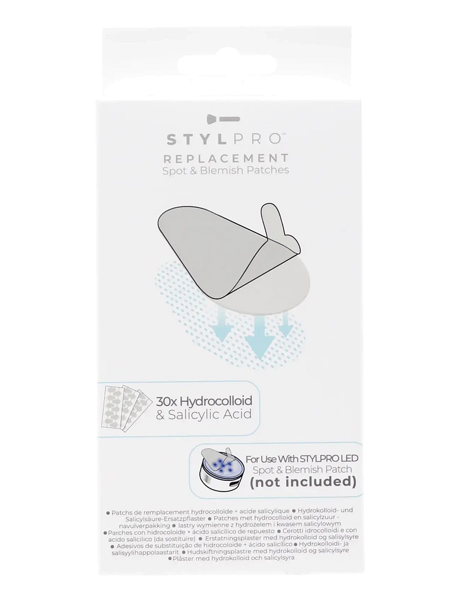 Stylpro - STYLPRO Hydrocolloid & Salicylic Acid Replacement Patches - ilu seadmed - clear - 0