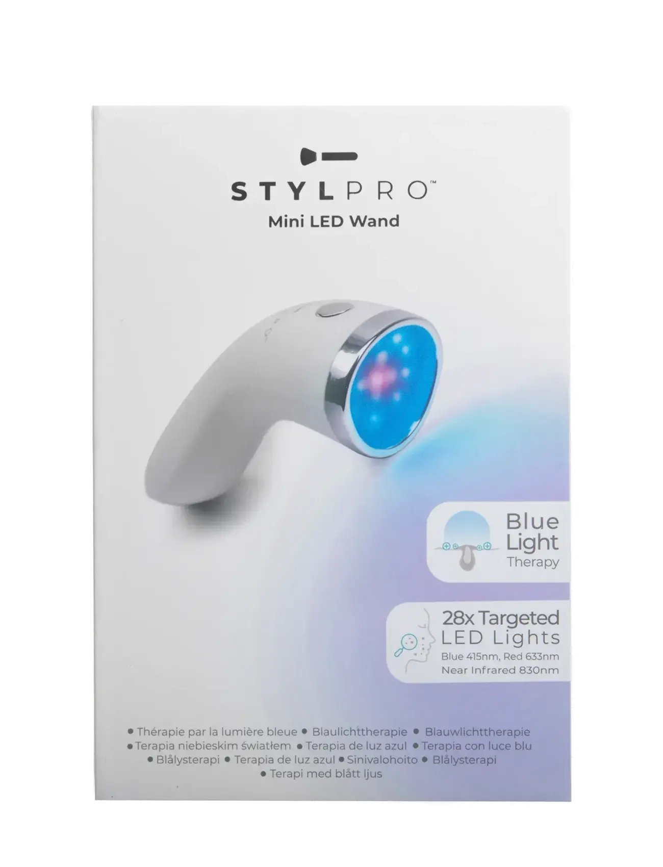 Stylpro Stylpro Brightspot Anti-Blemish Led Wand, One Size, White, Hudpleje > Skønhedsteknologi, Dame