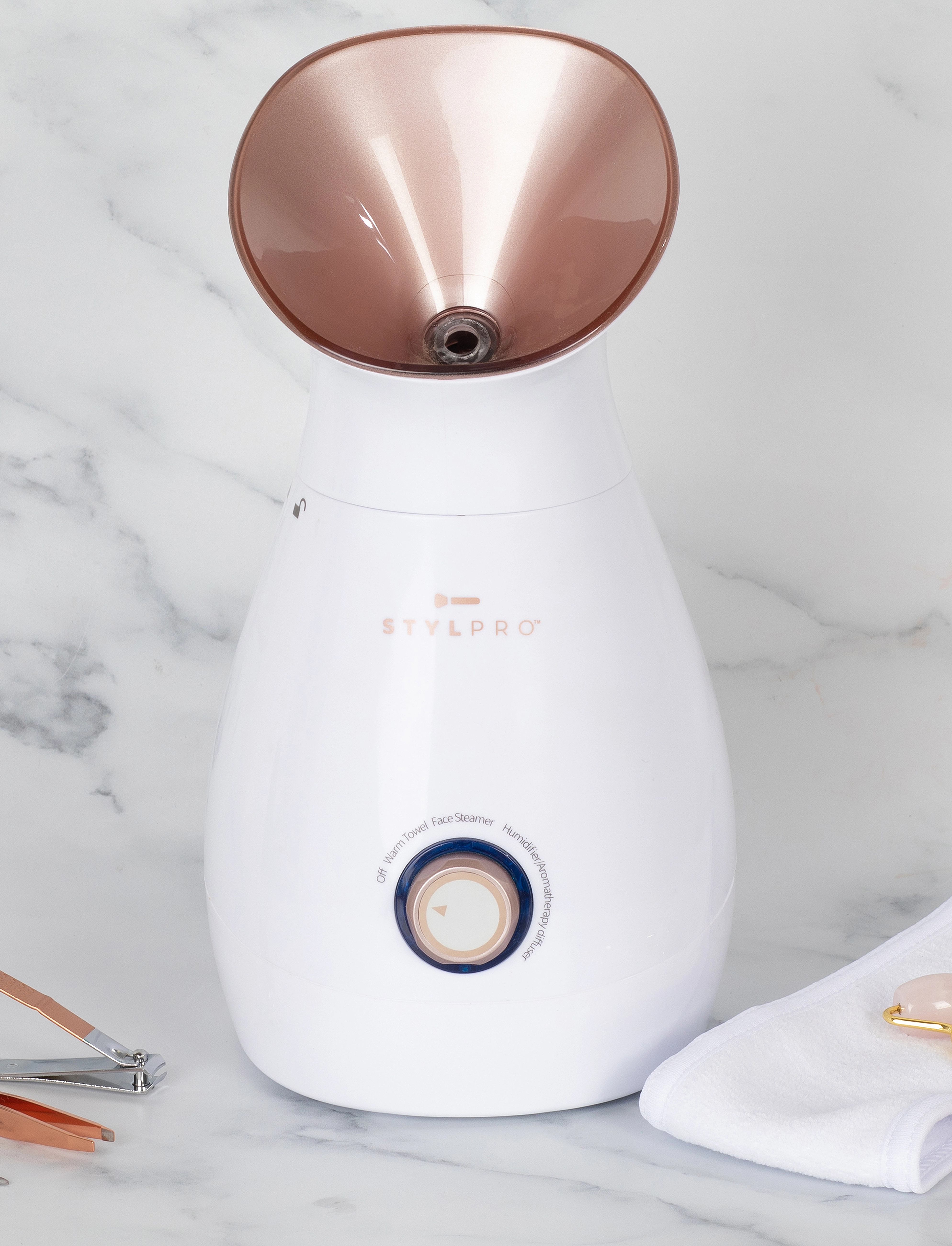 Stylpro - STYLPRO 4 in 1 Facial Steamer - beauty tech - white - 4