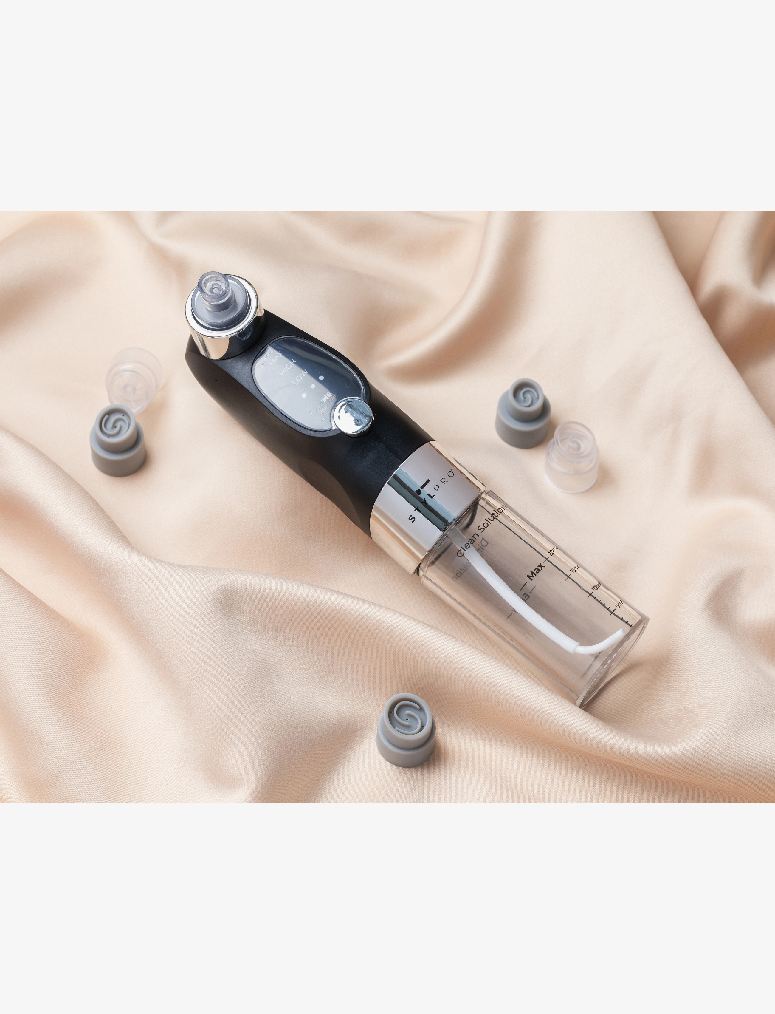 Stylpro - Stylpro Hydro Exfoliator - keha koorimine - black - 5