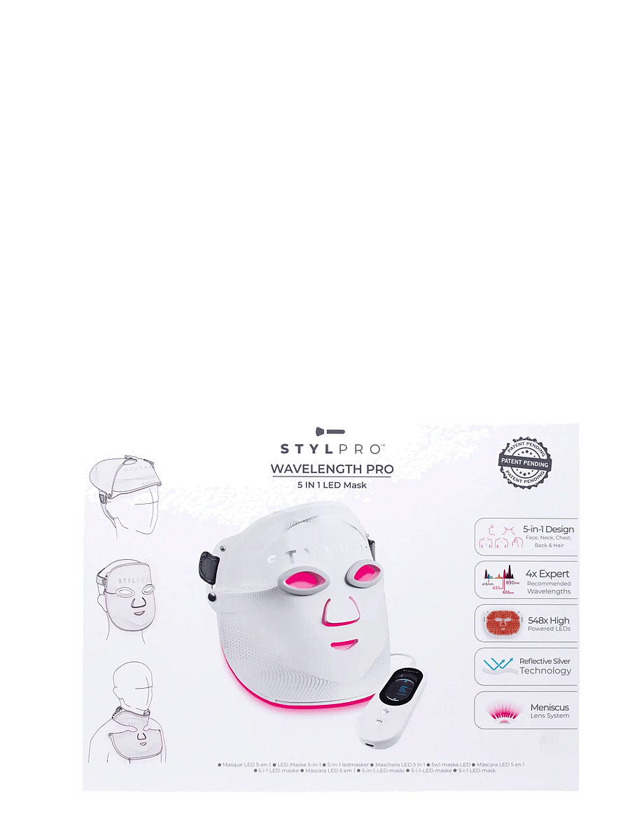 Stylpro - STYLPRO Wavelength Pro 5-in-1 LED Mask - ilu seadmed - white - 2