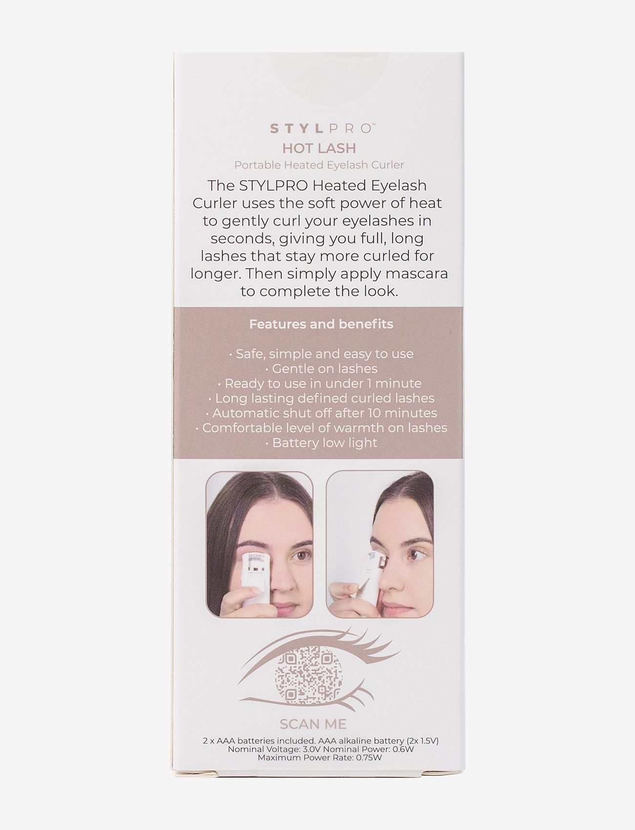 Stylpro - STYLPRO Heated Lash Curler - meikit - white - 3