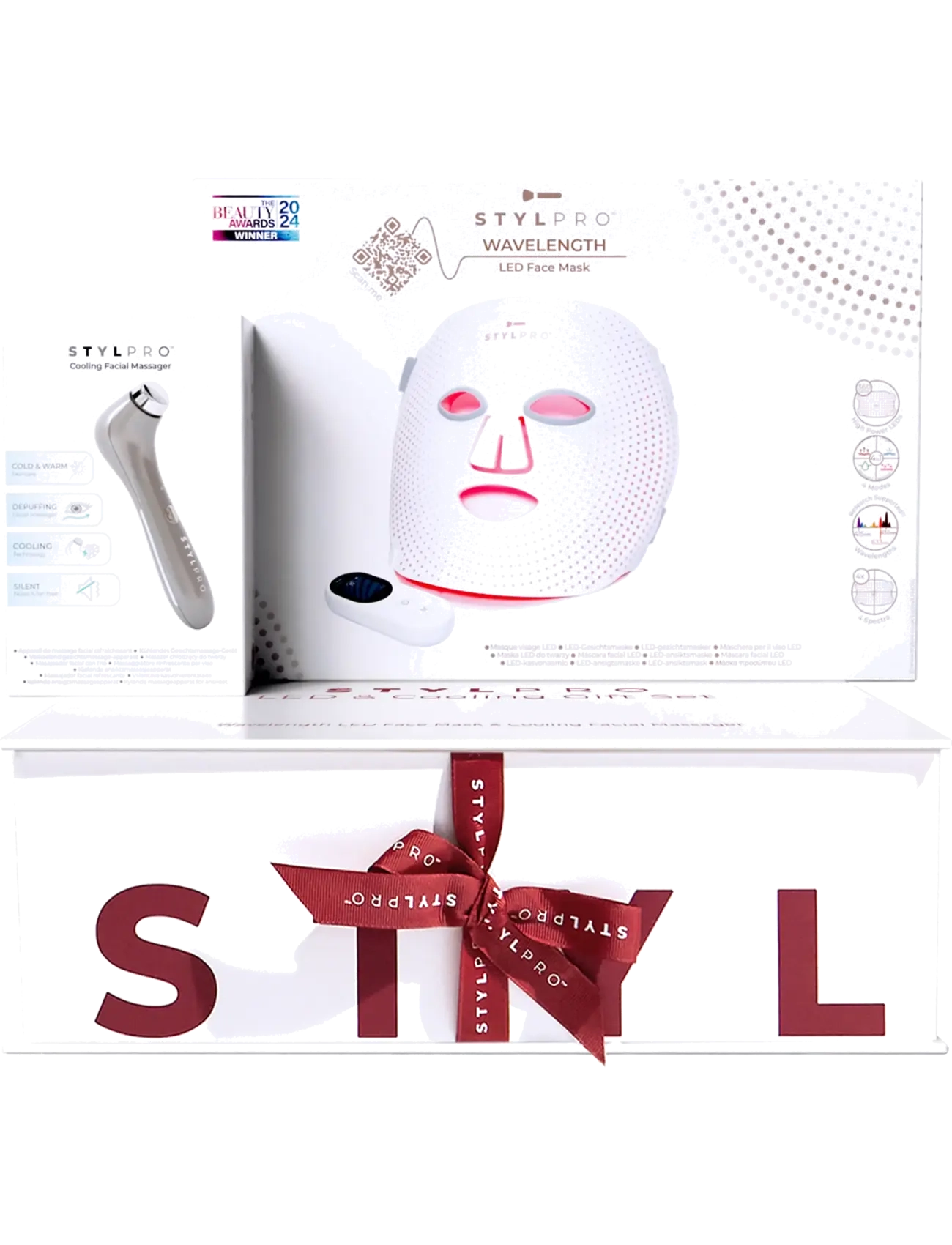 Stylpro STYLPRO LED & Cooling Gift Set - Hudvårdsset - WHITE / white