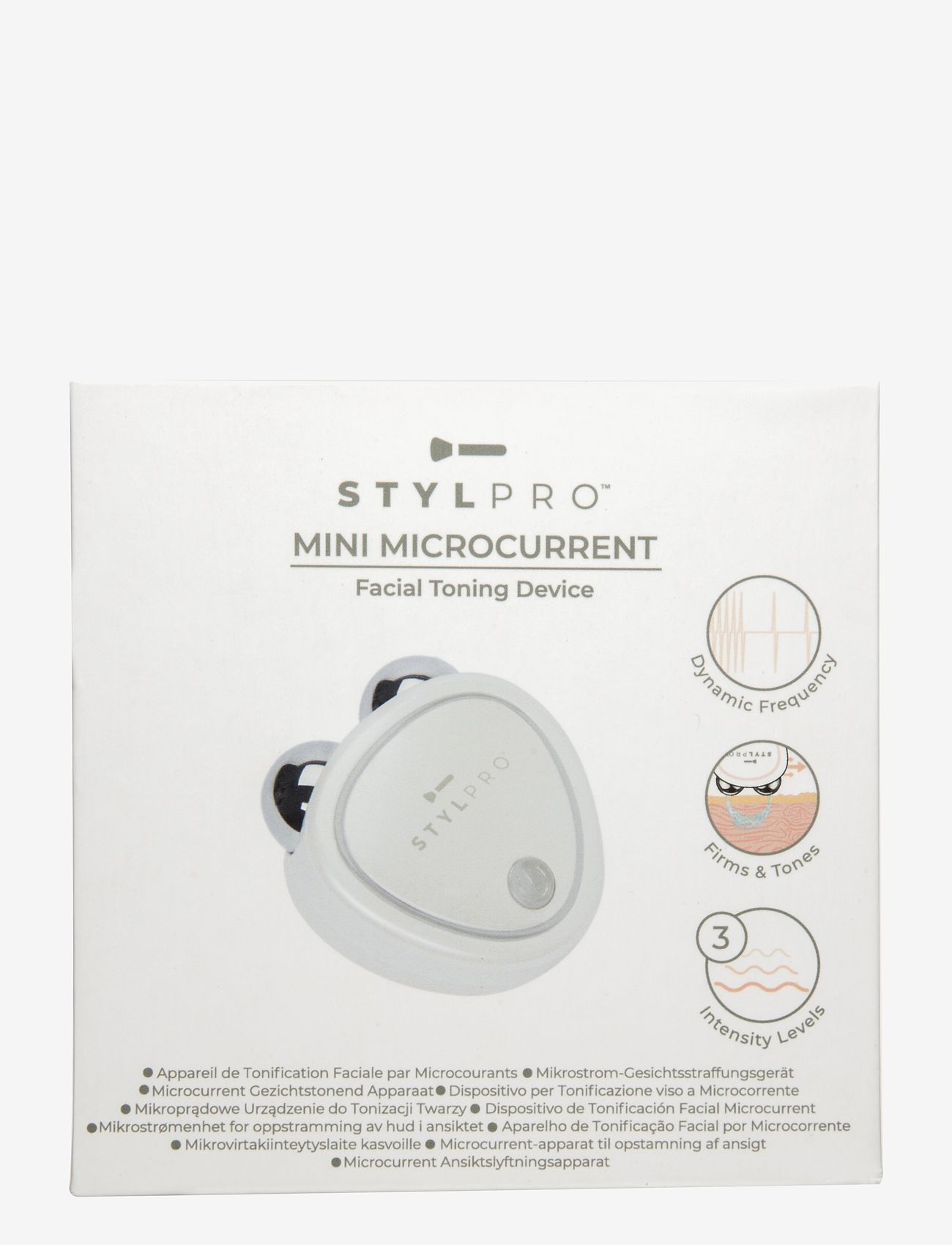 Stylpro - Stylpro Mini Microcurrent Facial Toning Device - beauty tech - white - 1