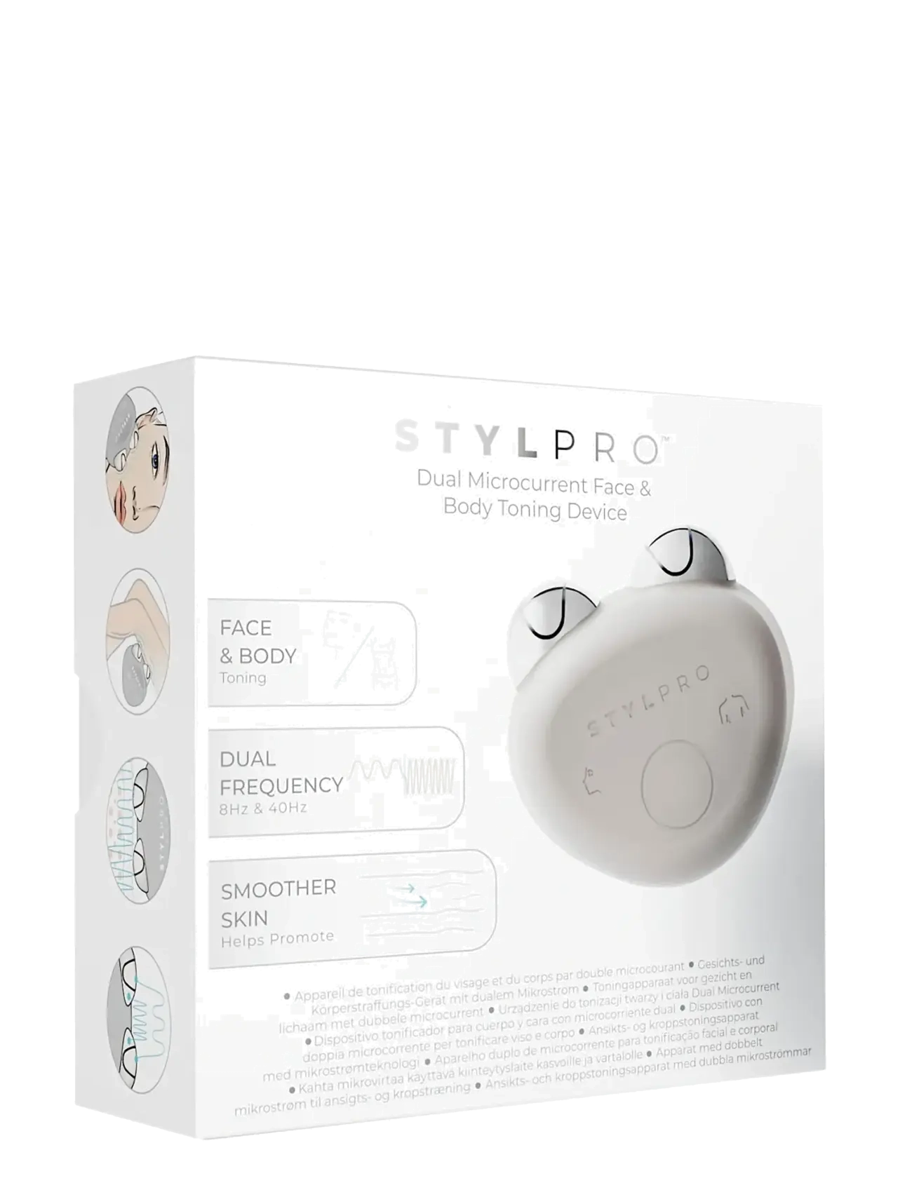 Stylpro - STYLPRO Dual Microcurrent Face & Body Toning Device - grožio prietaisai - taupe - 2
