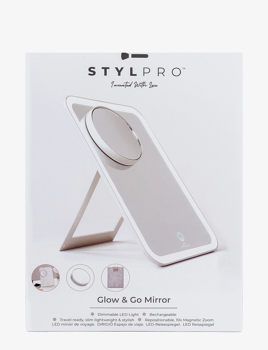 Stylpro - Stylpro Glow & Go Mirror - beauty tech - pink - 1