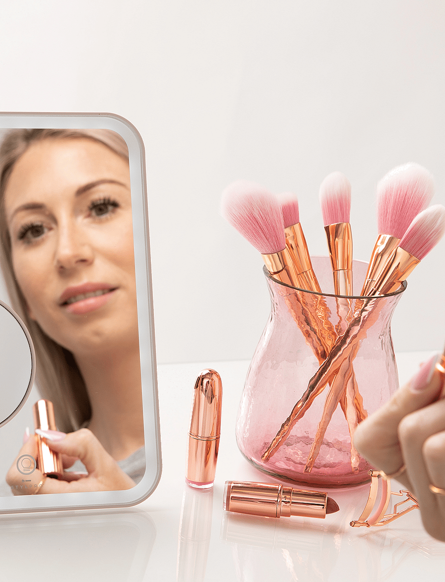 Stylpro - Stylpro Glow & Go Mirror - beauty tech - pink - 5