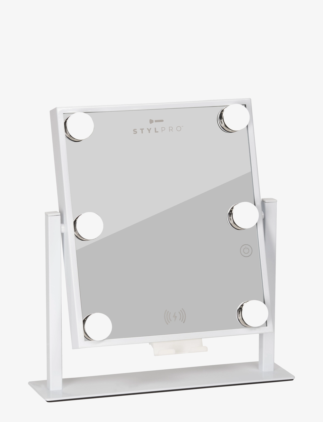 Stylpro Glam And Groove Hollywood Vanity Music Mirror, Badeværelsesspejl, Hvid, Str: ONE SIZE