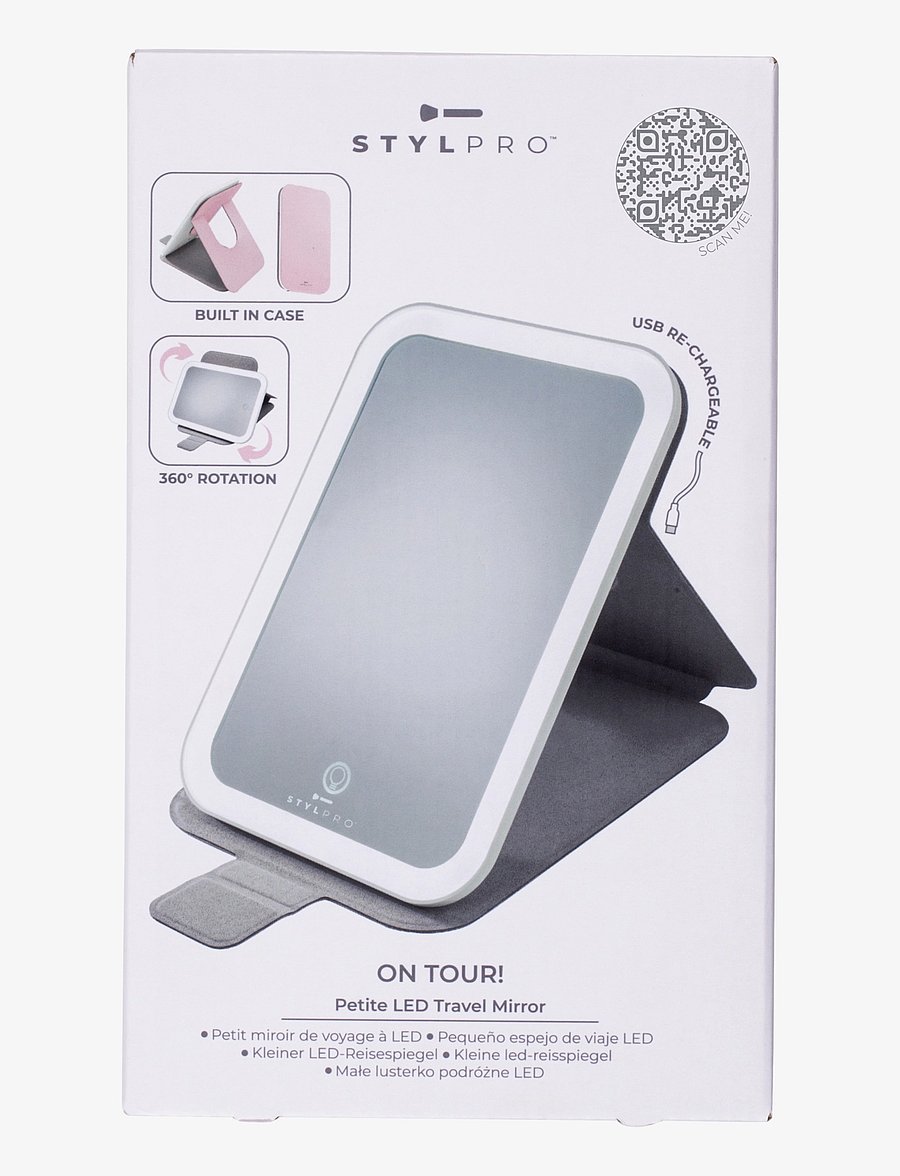 Stylpro - Stylpro On Tour Travel Mirror - ilu seadmed - pink - 1