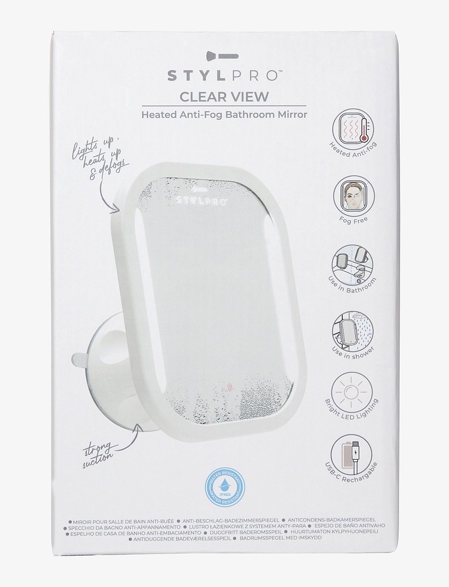 Stylpro - Stylpro AntiFog Bathroom Mirror - vannitoapeeglid - white - 1