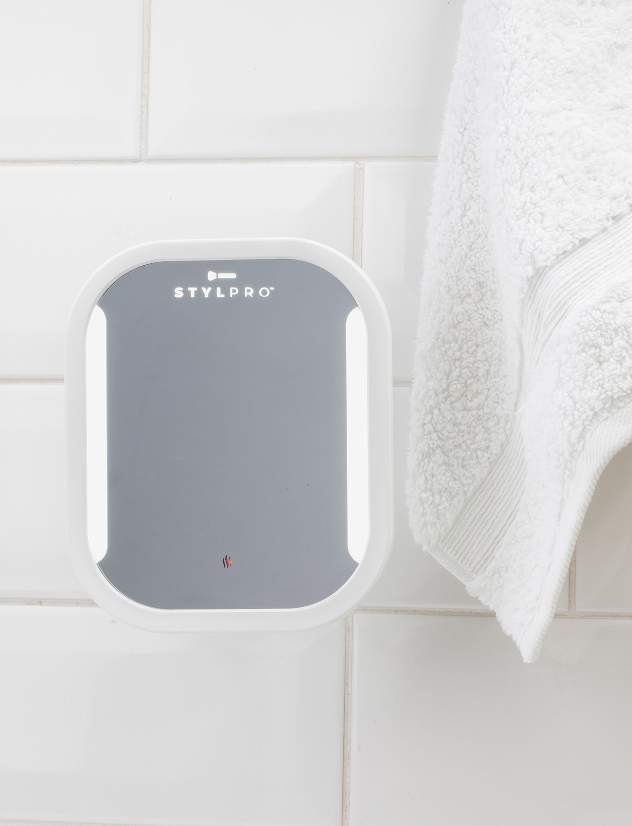 Stylpro - Stylpro AntiFog Bathroom Mirror - kylpyhuonepeilit - white - 5