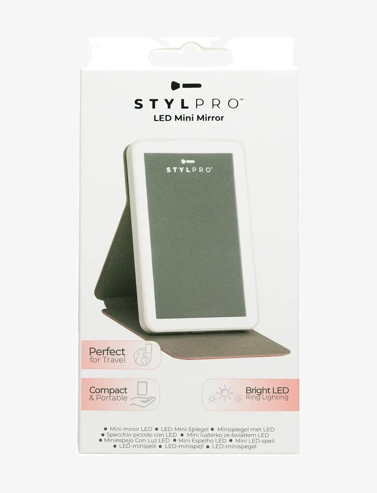 Stylpro - STYLPRO LED Mini Mirror - laveste priser - white - 0