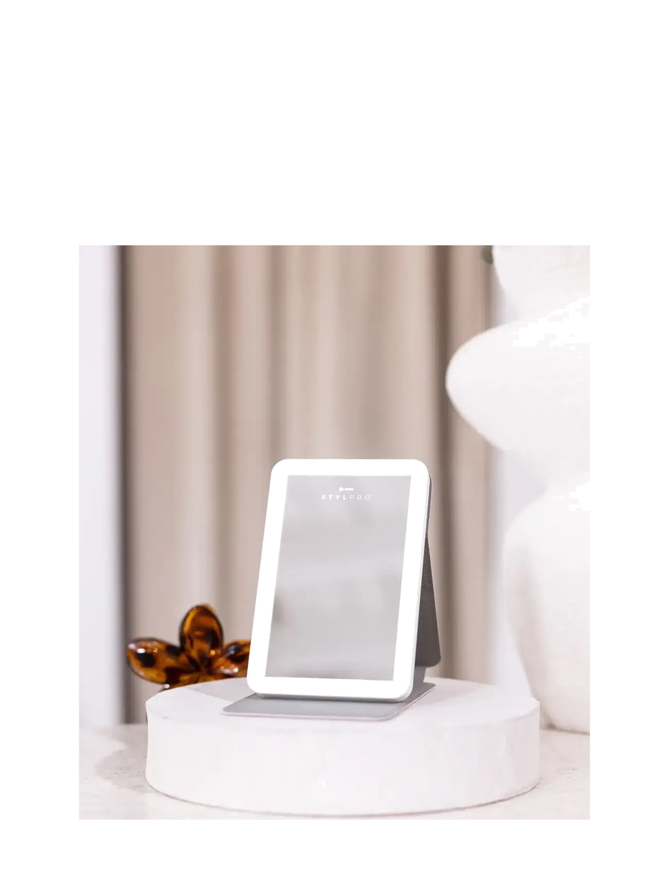 Stylpro - STYLPRO LED Mini Mirror - makeup - white - 4