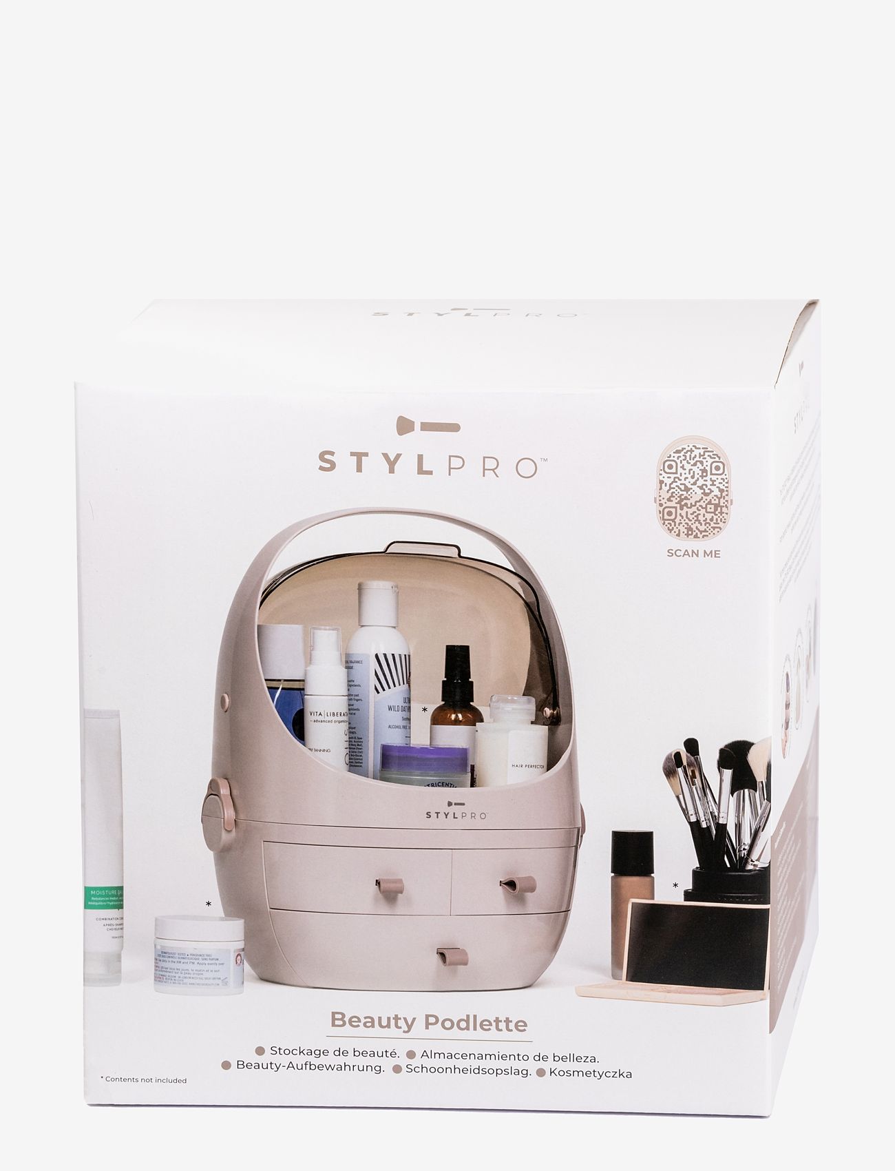 Stylpro - Stylpro Beauty Storage Podlette - beauty tech - pink - 2