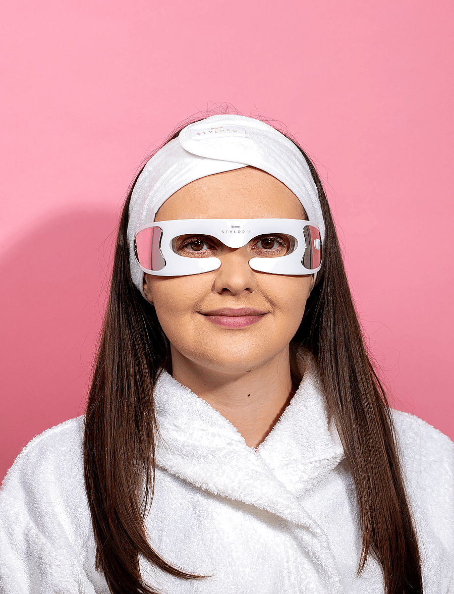 Stylpro - Stylpro Radient Eyes Red LED Goggles - ilu seadmed - white - 0