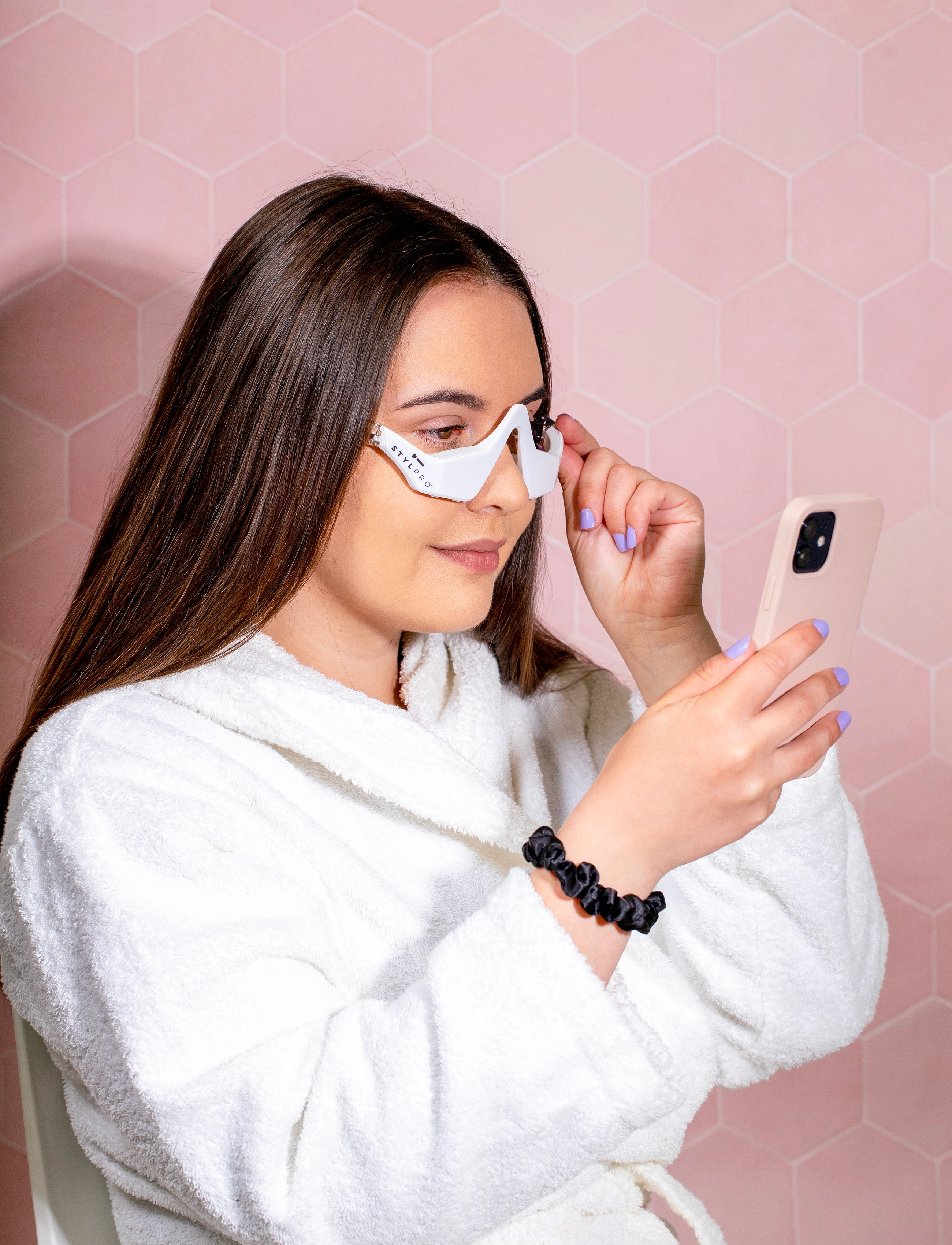 Stylpro - Stylpro Spectacular EMS & Red LED Under Eye Glasses - beauty tech - white - 5