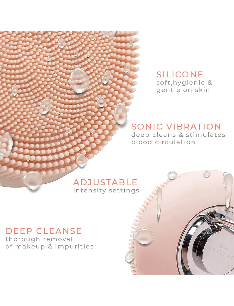 Stylpro - Stylpro Routine Facial Cleansing Device - puhastuspintslid - pink - 0
