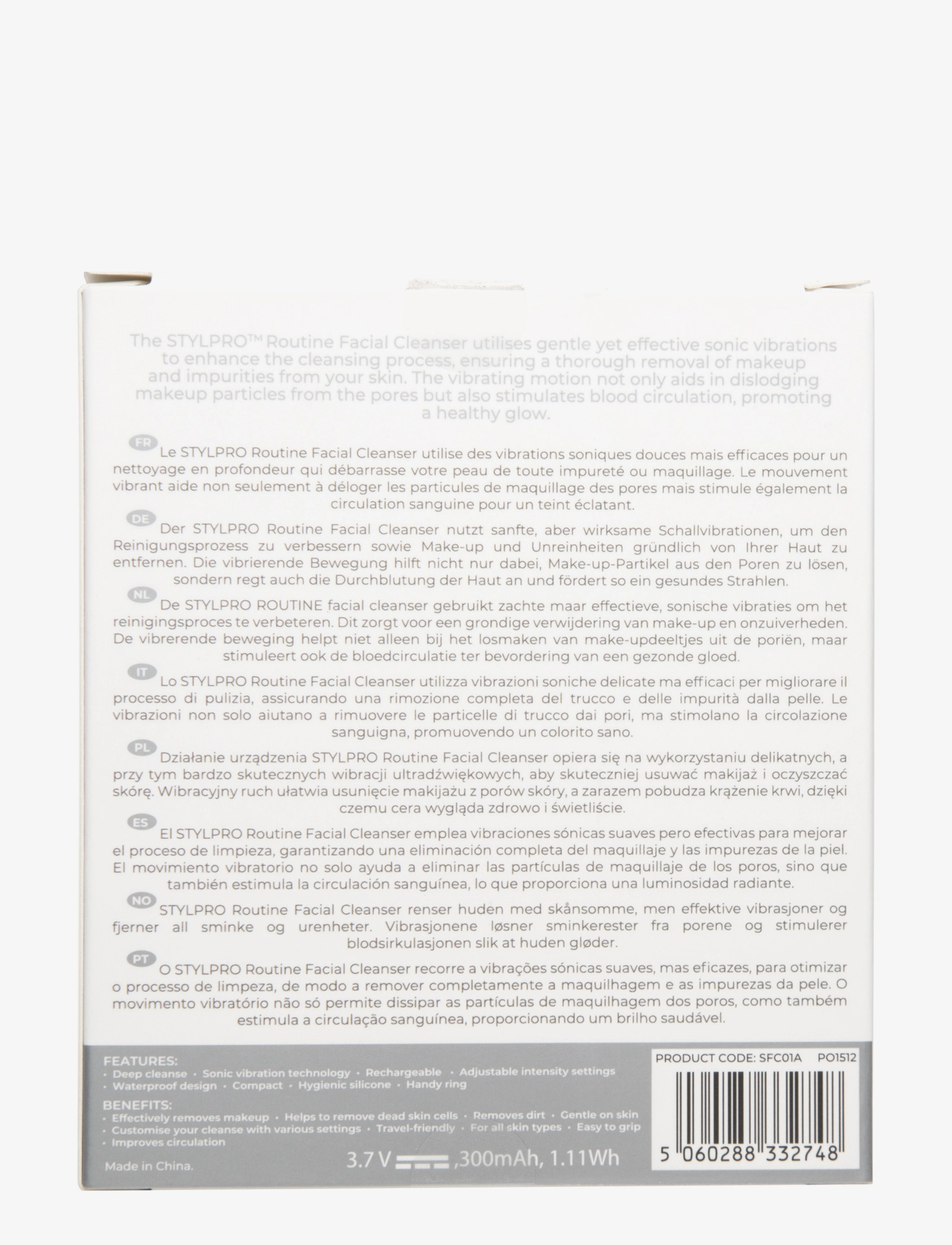 Stylpro - Stylpro Routine Facial Cleansing Device - rensebørster - pink - 3