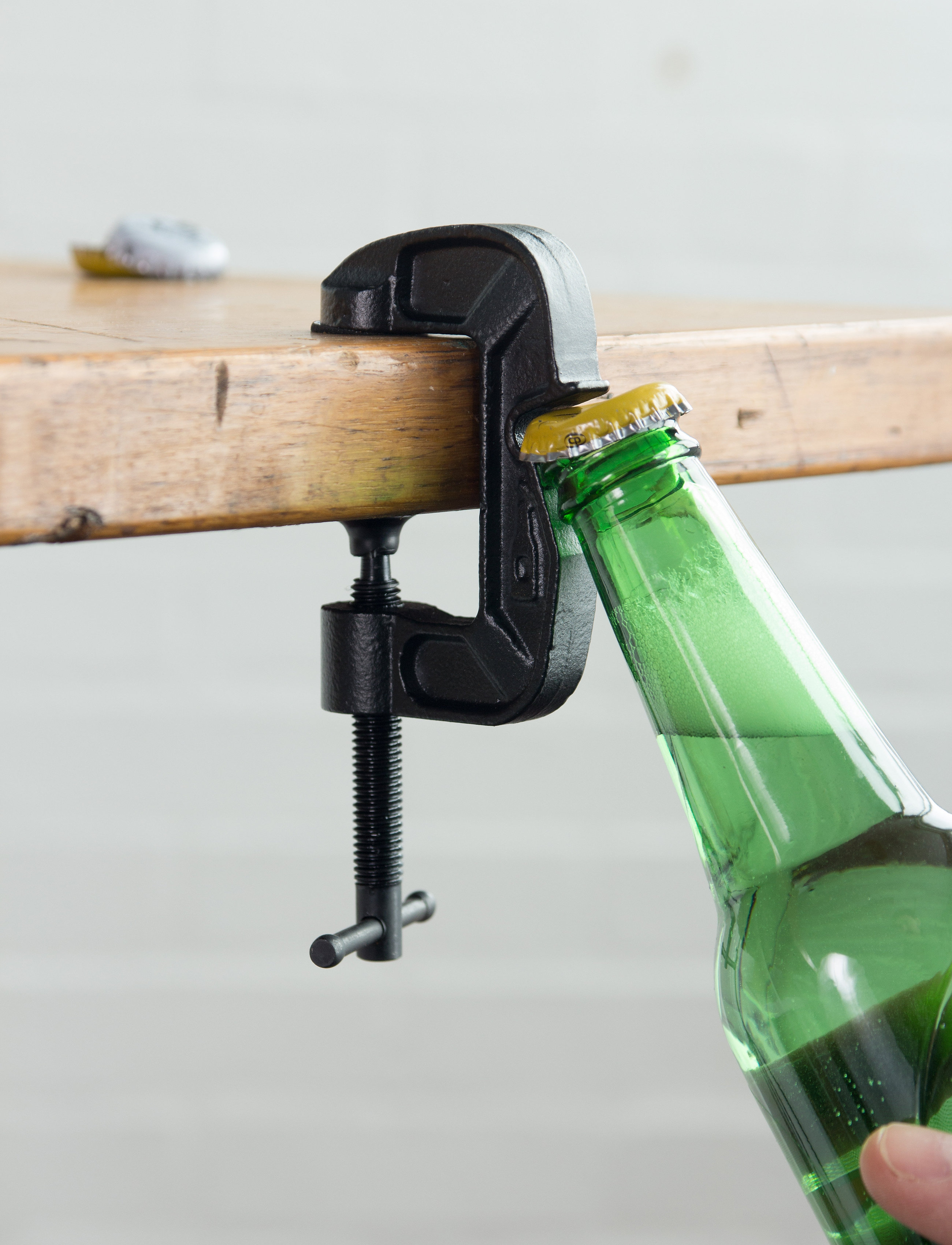 Suck UK - G-clamp bottle opener - black - 1