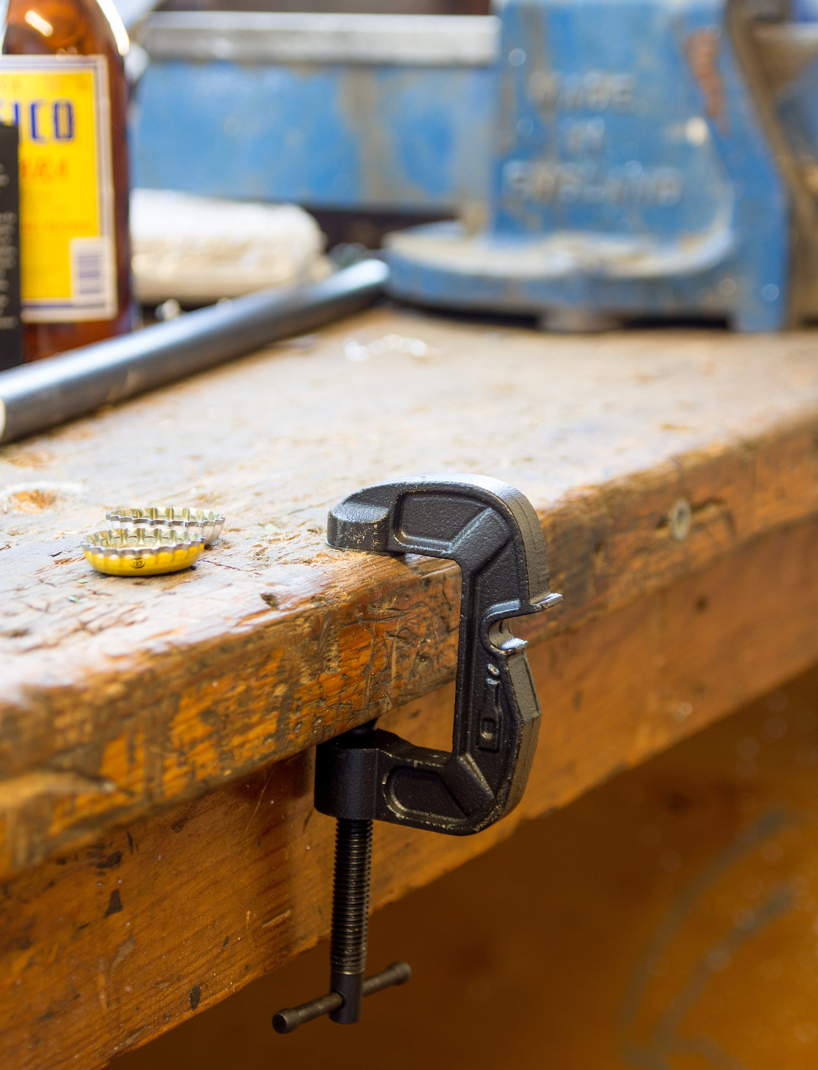 Suck UK - G-clamp bottle opener - black - 2