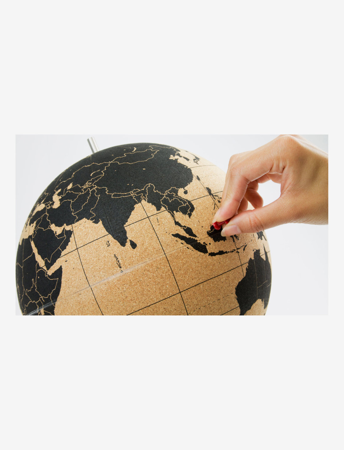 Suck UK - CORK GLOBE - dekoratsioonid - cork - 3