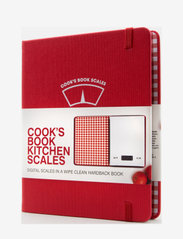 Suck UK - Cook's Book Scales - mažiausios kainos - red - 2