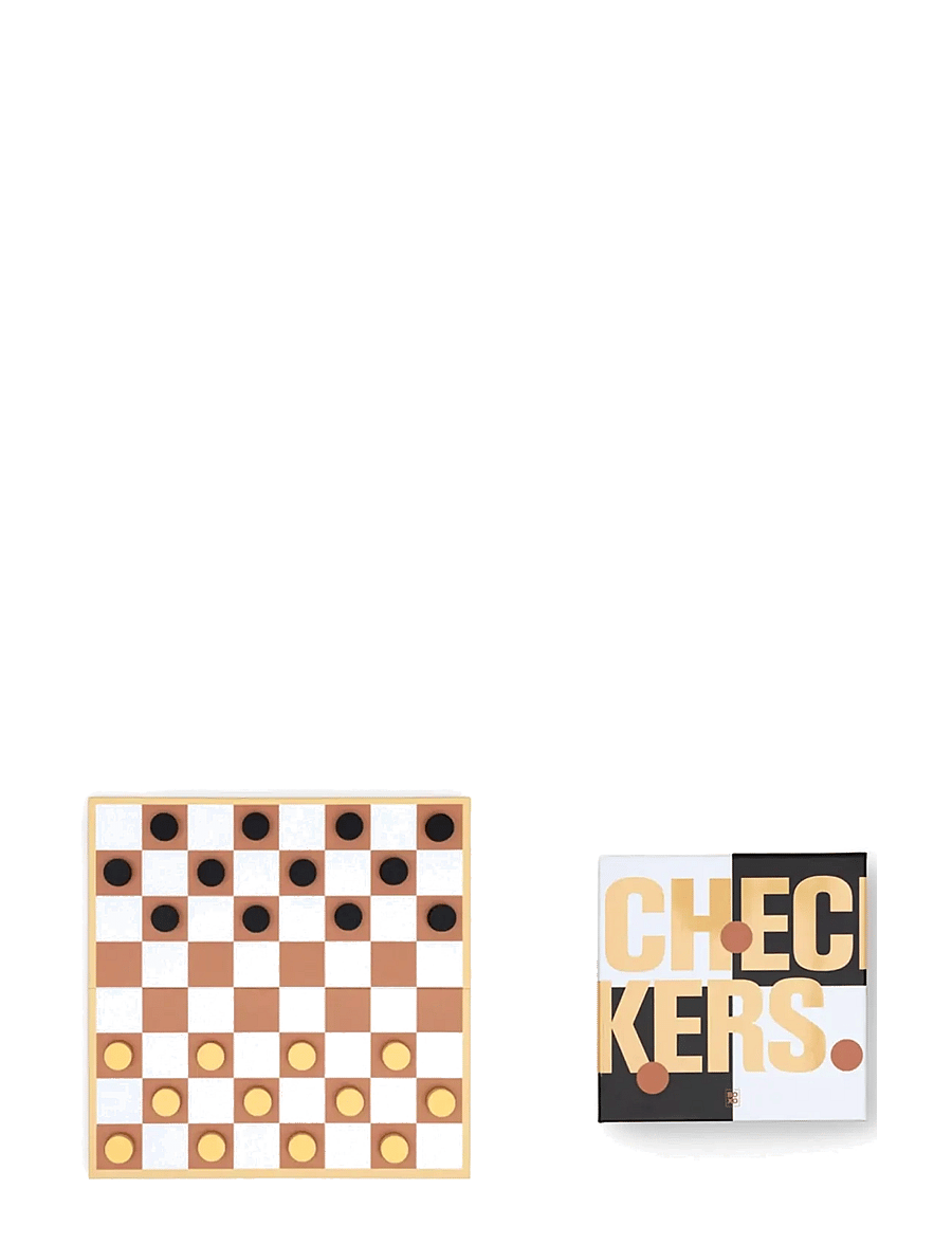 Suck UK - BOXO CHECKERS SET - lauamängud - black - 4