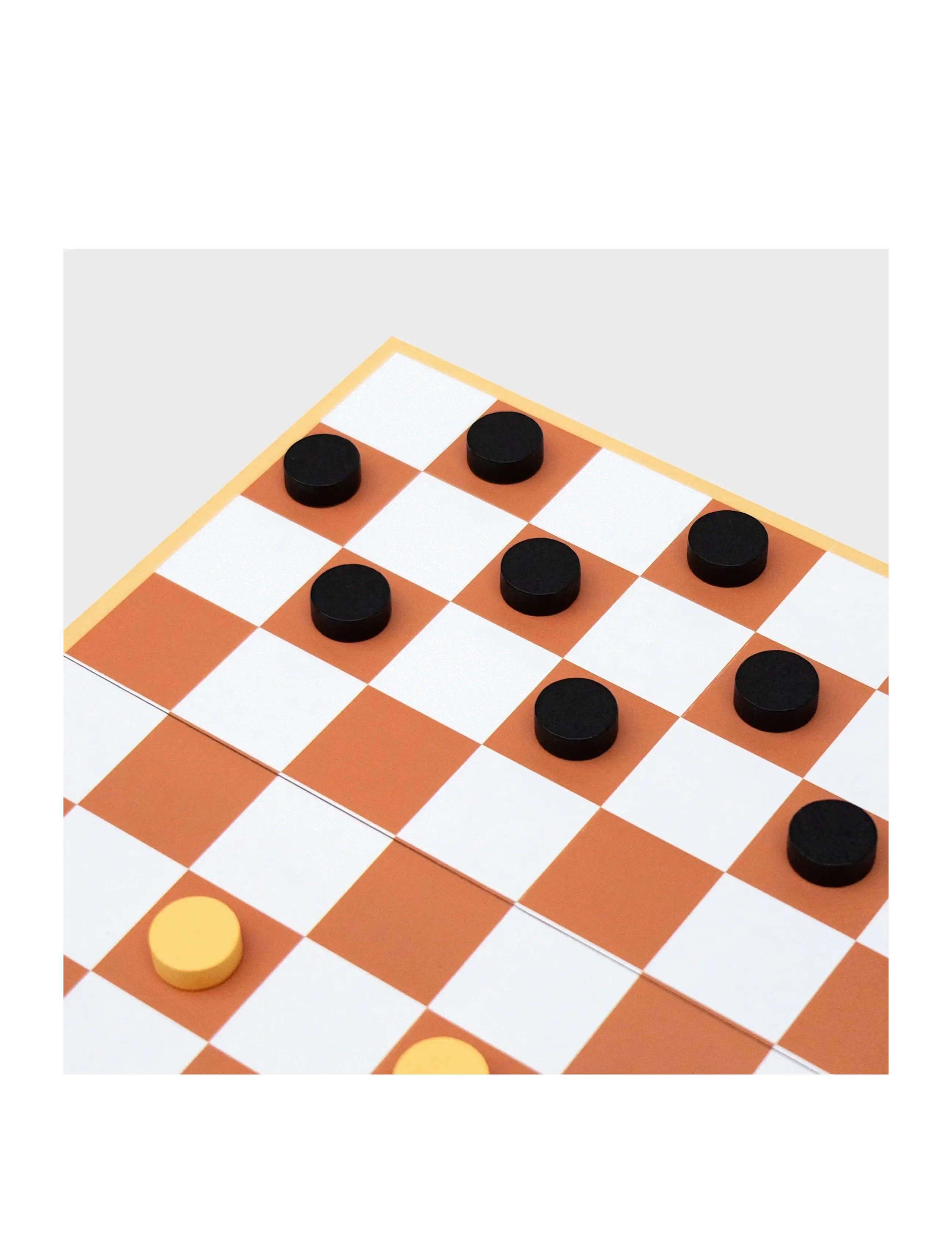 Suck UK - BOXO CHECKERS SET - brettspiele - black - 5