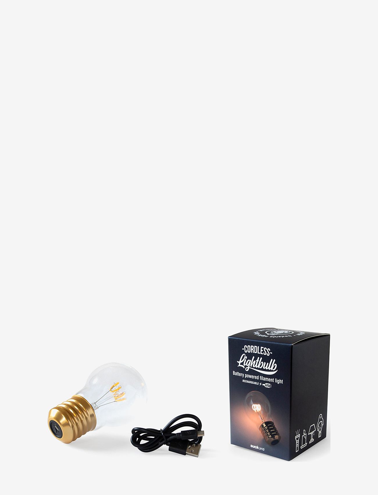 Suck UK - Cordless Lightbulb - laveste priser - multi - 0