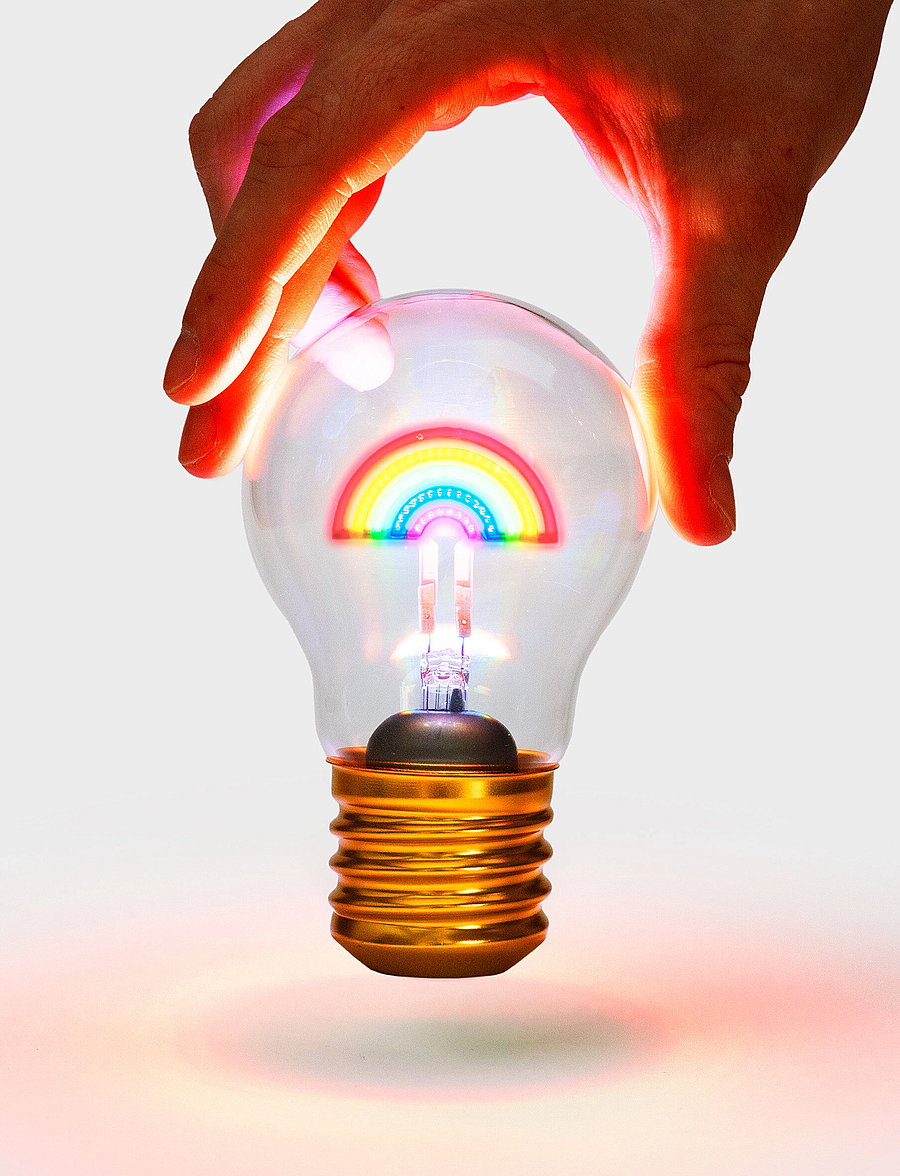 Suck UK - Rainbow Lampa - nicht dimmbar - multi - 3