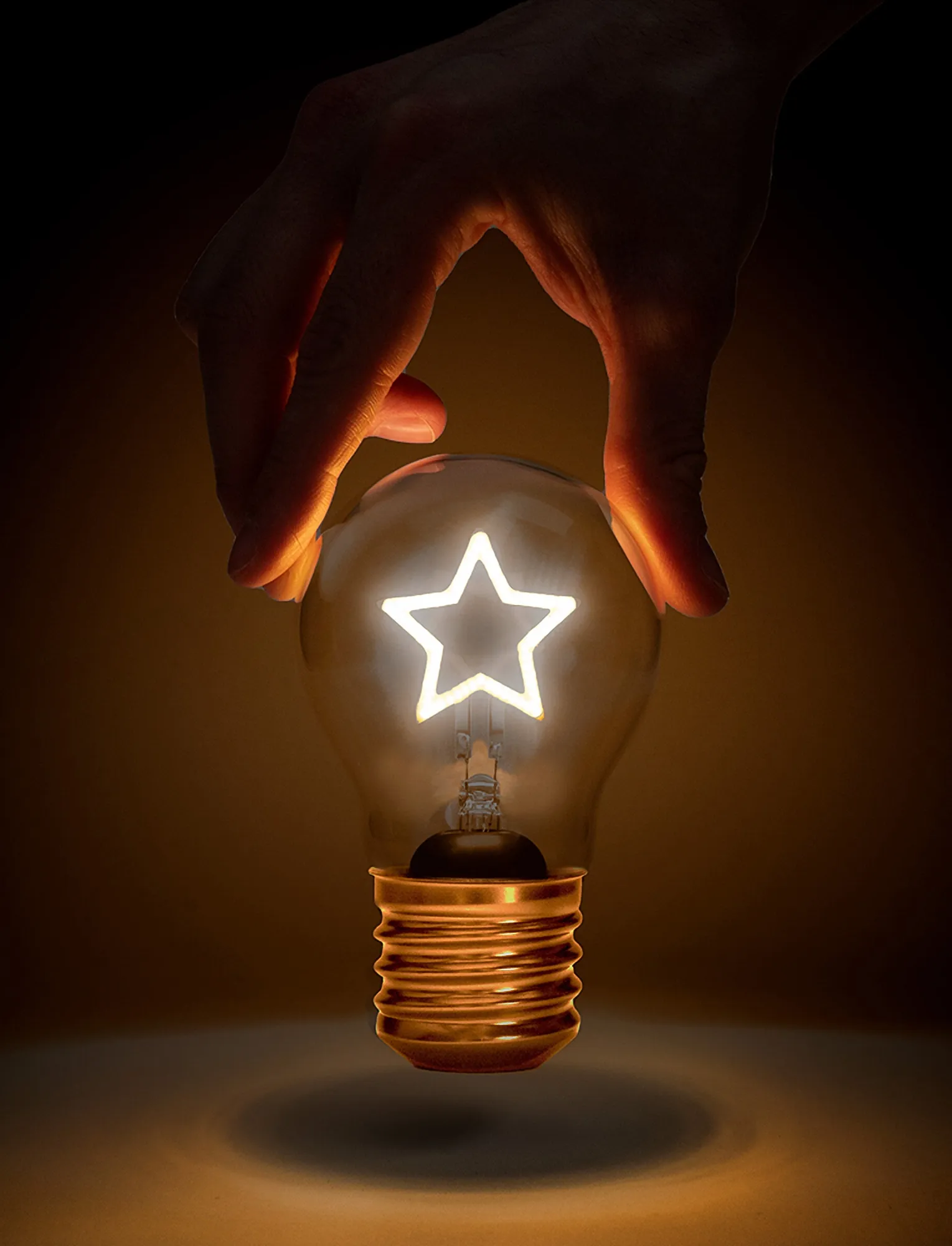 Suck UK - Cordless Star Lightbulb - ikke dæmpbar - multi - 2