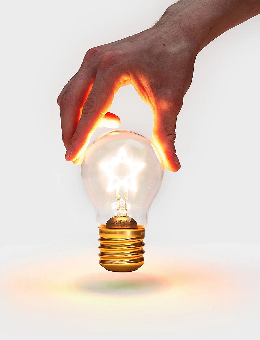 Suck UK - Cordless Star Lightbulb - nicht dimmbar - multi - 3