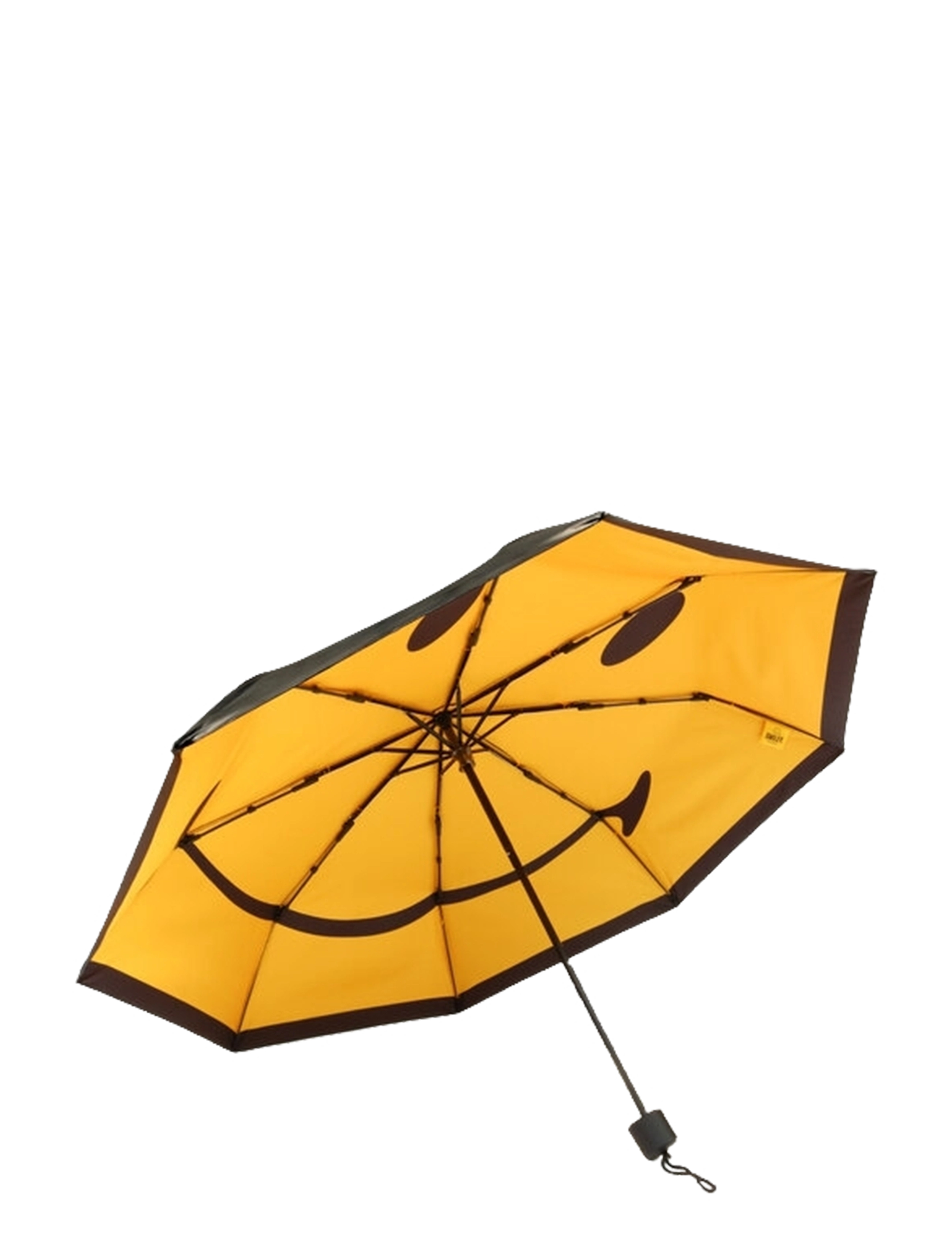 SUCK UK Smiley Regenschirm Gelb - 25X5X5CM - Damen