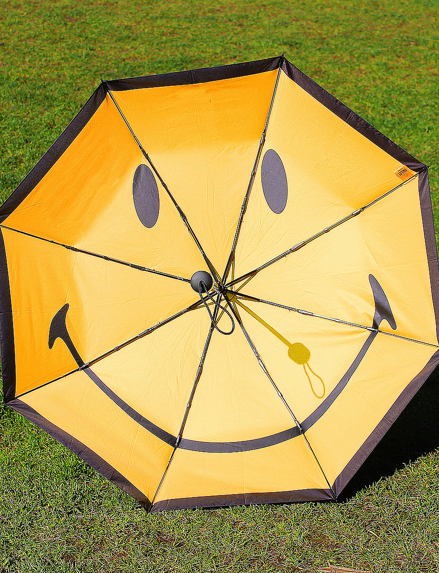 Suck UK - Smiley Umbrella - alltags-style - black - 5