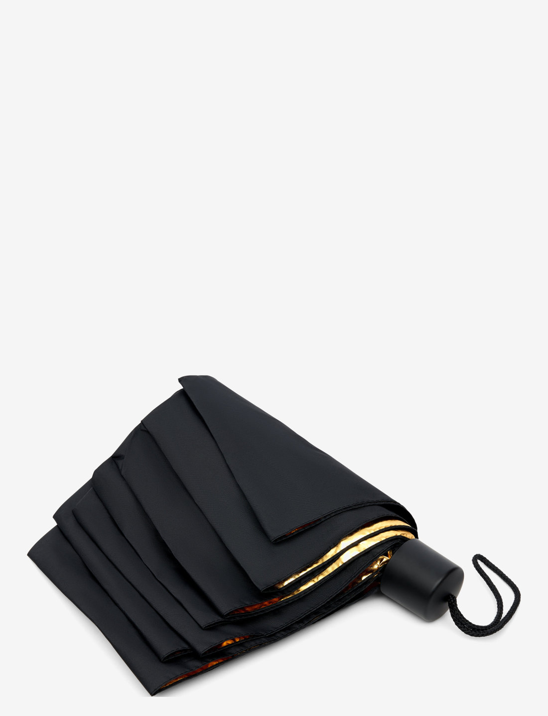Suck UK - Black & Gold Umbrella - everyday style - black - 2