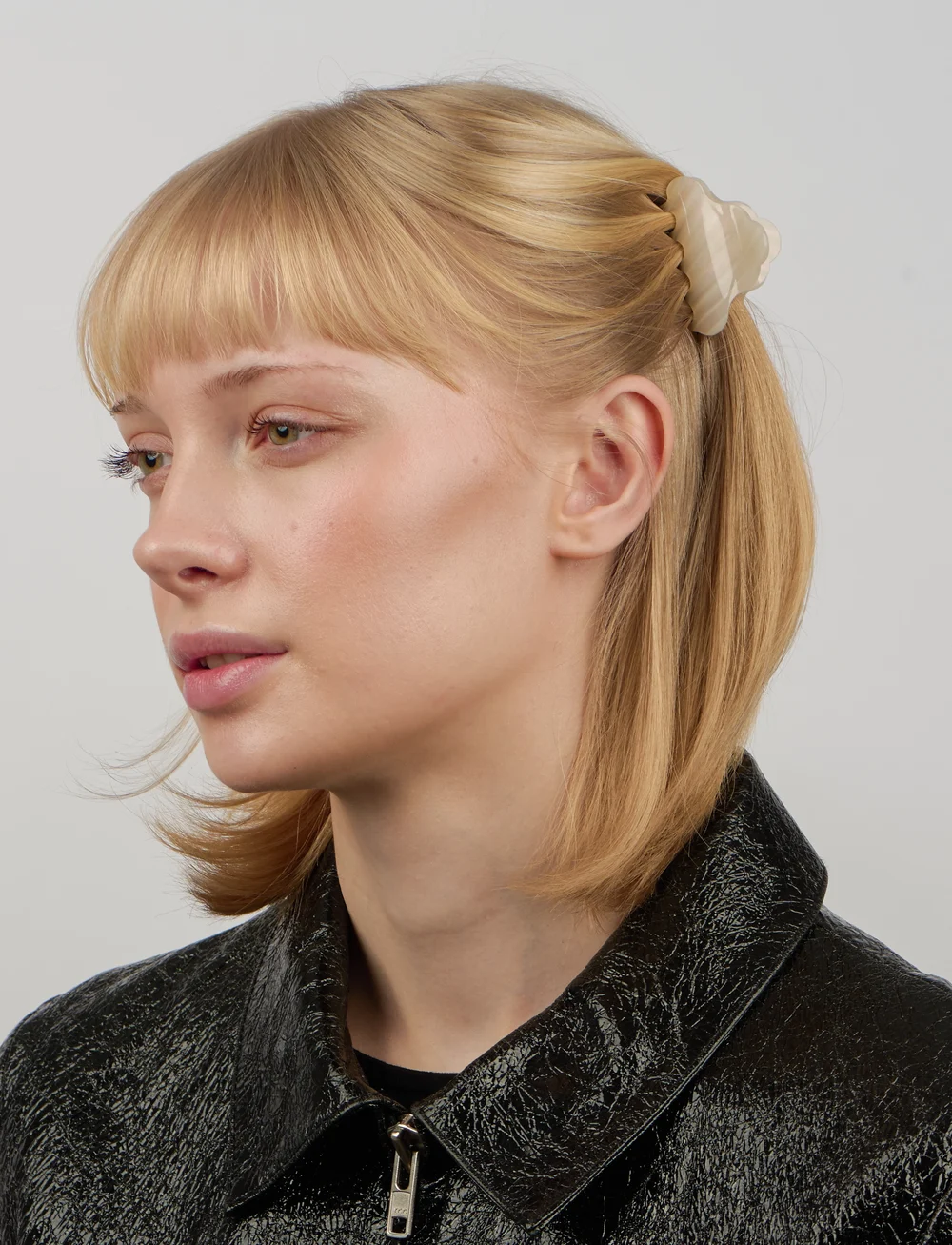 SUI AVA - Lene Bow Mini - hårklämmor - cream - 0