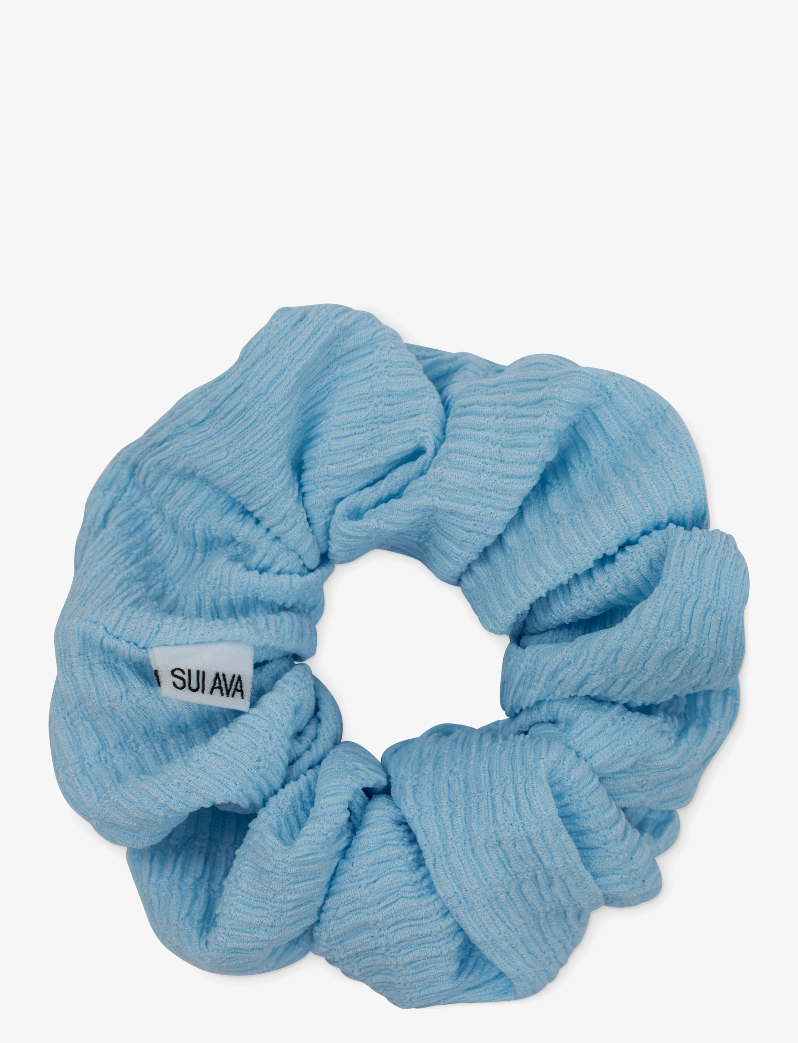 SUI AVA Ea Zig-Zag Scrunchie - Scrunchies - SKY BLUE / blue