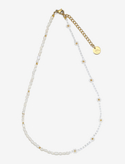 Sui Ava - Daisy Freshwater Necklace - perlekæder - natural - 0