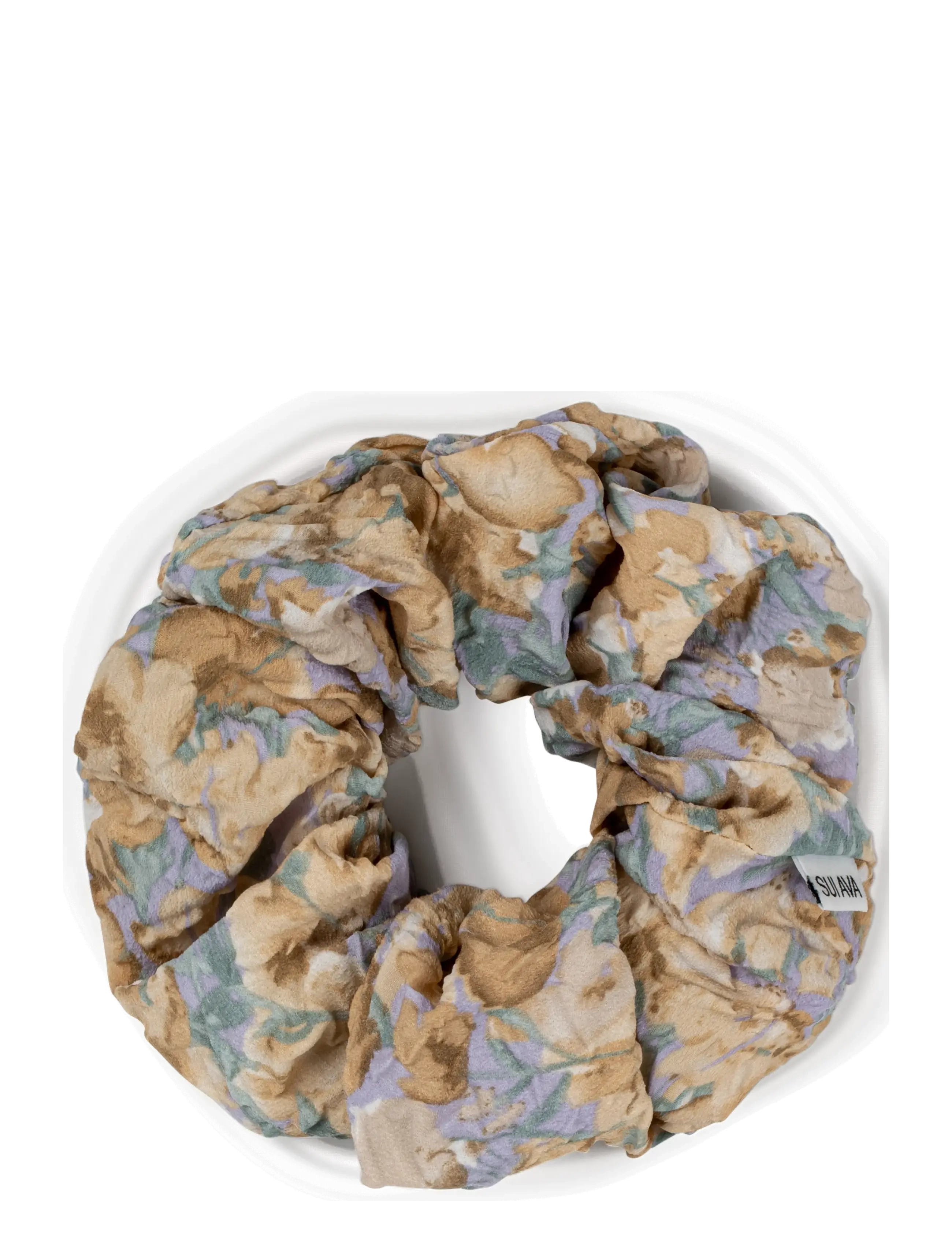 SUI AVA Julie Wildflower Scrunchie - Loungewear - GINGER ROOT / multi