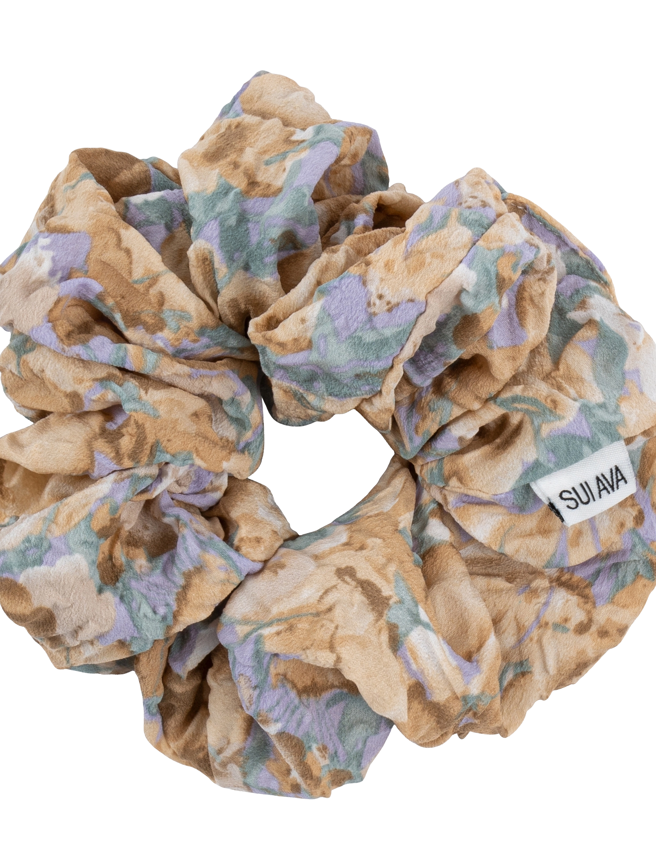 SUI AVA Julie Wildflower Scrunchie - Scrunchies - GINGER ROOT / multi
