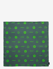 Sui Ava - Silk Scarf Positivity - najniższe ceny - hunter green - 0