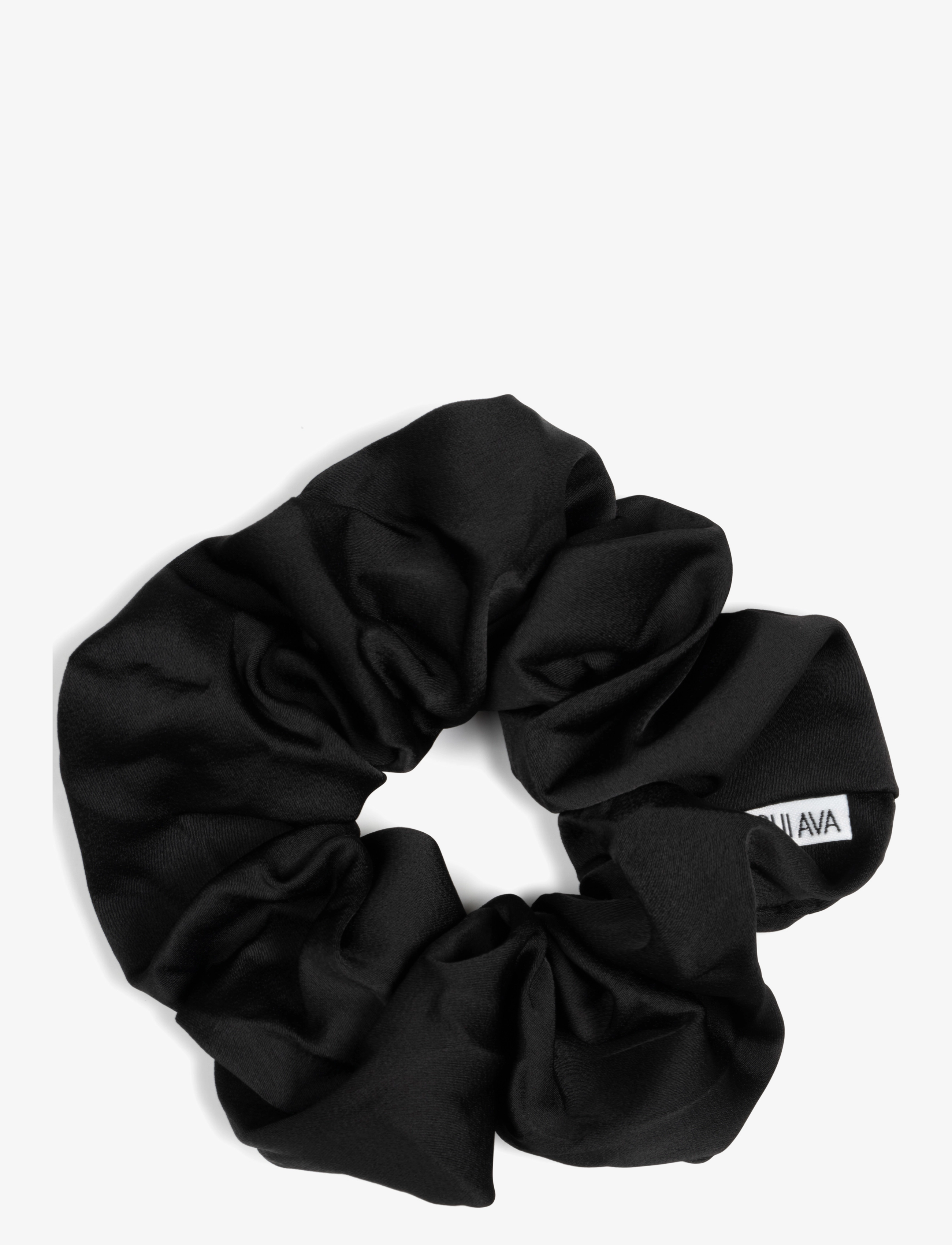 Moon Dust Scrunchie - OBSIDIAN BLACK
