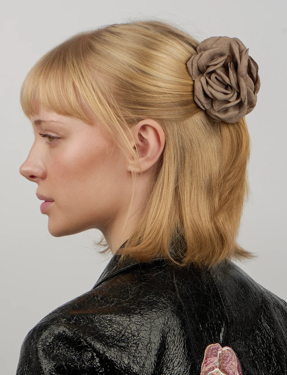 SUI AVA - Rosa Hair Claw - hårklemmer - taupe - 0