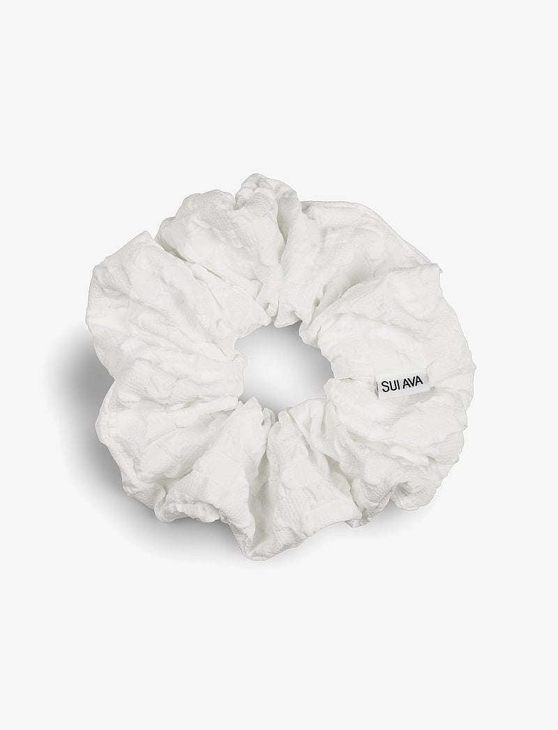 SUI AVA - Daydream Scrunchie - scrunchies - white - 0