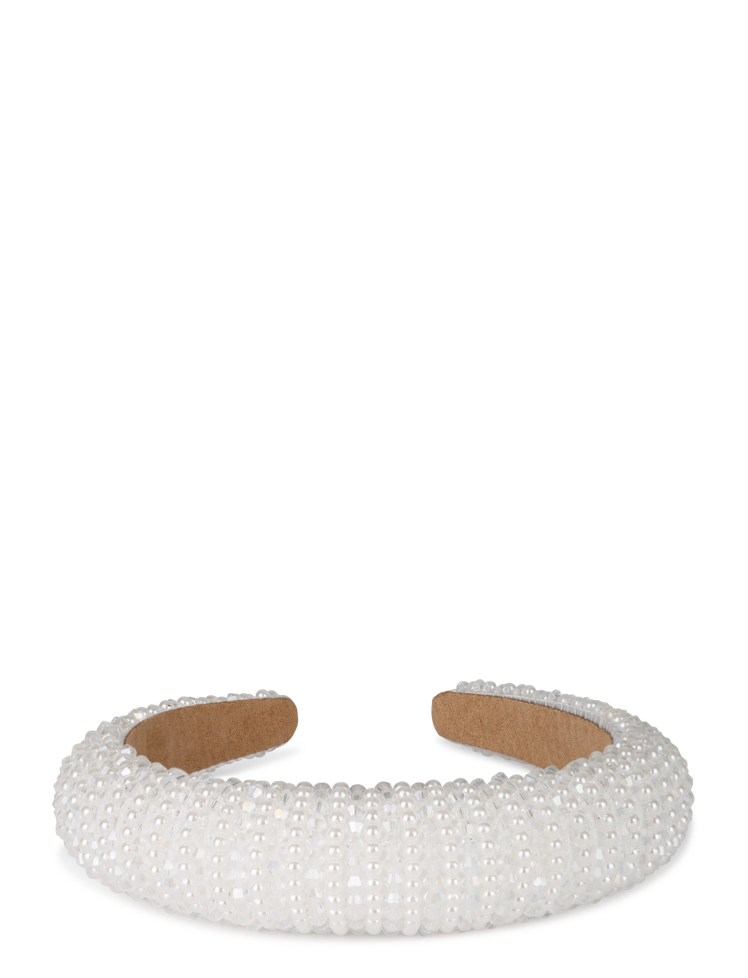 SUI AVA - Mixed Pearl Headband - white - 1