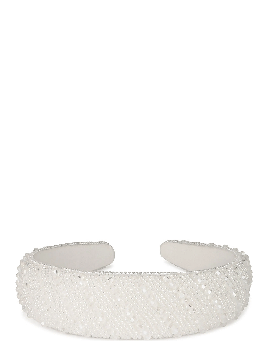 SUI AVA - Porcelain Headband Large - hårbånd - white - 0