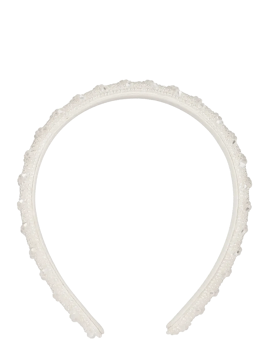 SUI AVA - Porcelain Headband Small - hårbånd - white - 1